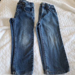 2 pairs of Boys jeans